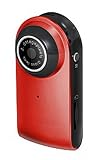 GSI World's Smallest/Lightest, High-Definition Digital Camera, Ultra Video Camcorder, Voice Recorder, Webcam, 2gb Built in Memory - Red