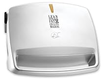George Foreman 13622 Grill and Melt  with Sloped Grill Design, 4 Portions