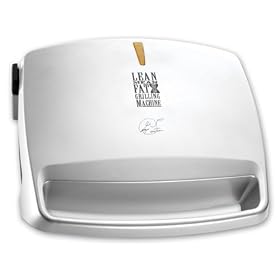 George Foreman 13622 Grill and Melt  with Sloped Grill Design, 4 Portions