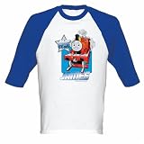 Thomas the Train Shirts - James #5 Adult Baseball Jersey T-Shirt