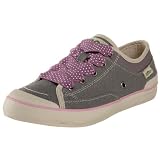 Simple Womens Satire Ribbon SneakerCharcoal8 M US