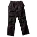 Blaklader Workwear Bantam Pant with Utility Pockets, 40-Inch Waist, 34-Inch Length, 8-Ounce Cotton - Black
