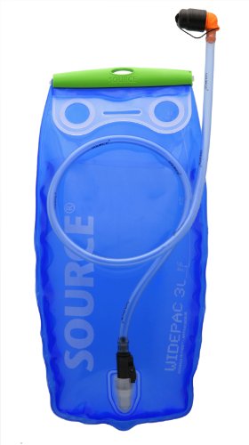 Source Outdoors Widepack Hydration Reservoir System (Transparent Blue, 3-Litres )