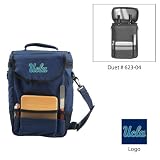 UCLA Bruins NCAA Duet Wine and Cheese Tote (Navy) (Embroidered Logo)