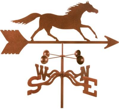 Garden Mount Weather Vane, Model 9340 - Running Horse