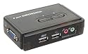 INLINE KVM SWITCH 2-FACH USB