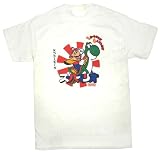 TS398 Mario and Yoshi Japanese T-Shirt