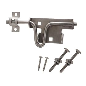 Crown Bolt 62297 Slide Bolt, Stainless Steel