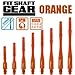Orange Fit Shaft GEAR - Hybrid Spinning (#2 Short (18.0mm))