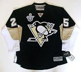 Maxime Talbot Pittsburgh Penguins 08 Cup Reebok Premier Home Jersey - XX-Large
