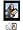 NIX Designer Series Cordless 7 inch Digital Photo Frame, Internal Rechargeable Battery, 2GB Internal Memory, Auto Rotate Sensor & 'Blue Lite' Touch Sensitive Controls - TS07C