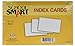 School Smart Heavyweight Plain Index Cards - 5 x 8 inches - Pack of 100 - White