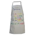 Marie Martine - TME702T - Tablier Coton - Humoristique Message - Enfant - 45 x 65 cm