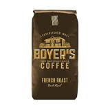 Boyers Coffee French Roast 12 Ounce Bags  Pack of 3 