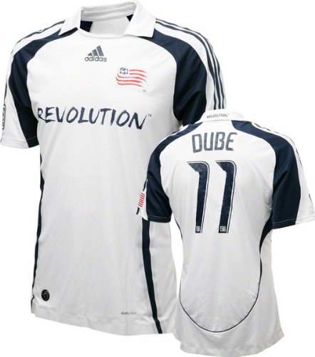 Kheli Dube Game Used Jersey: New England Revolution #11 Short Sleeve Away Jersey Kheli Dube Game Used Jersey: New England Revolution #11 Short Sleeve Away Jersey