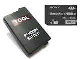 1GB PANDORA BATTERY KIT - COMPRISING 1GB PRO DUO MEMORY CARD PRE-CONFIGURED TO CFW 5.00 M33-6, for the Sony PSP1000 & 2000, with user guide for dummies. *Play games, watch movies and TV, listen to Internet Radio, all on your PSP!* - Hi-TEC ESSENTIALS