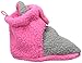 Luvable Friends Baby Girls' Fleece Scooties with Velcro