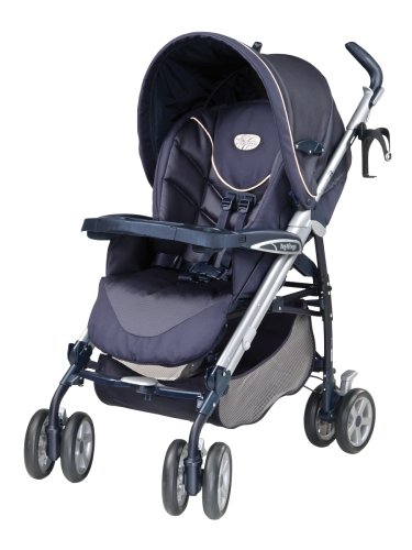 Peg Perego P3 One hand Fold Stroller in Midnight