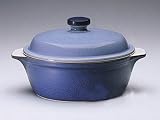 Denby Blue Jetty round casserole