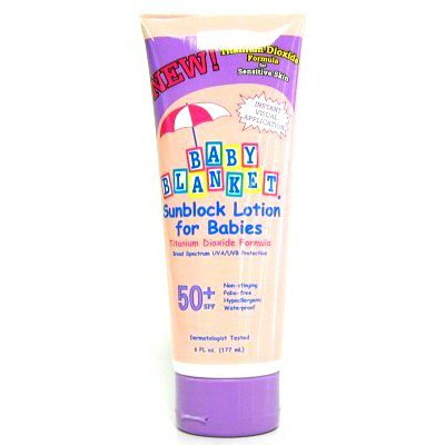 Baby Blanket Spf#50 + Sunblock Tube 6 oz.