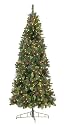 GKI Bethlehem Lighting 6.5-Foot Slim Canterbury Christmas Tree Pre-lit with 400 Clear Mini Lights