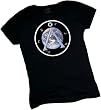 Earth Emblem -- Stargate SG-1 Crop Sleeve Fitted Juniors T-Shirt