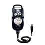 Coiled USB Cable for the Casio G'zOne Type S with Power Hot Sync and Charge capabilities - uses Gomadic TipExchange Technology