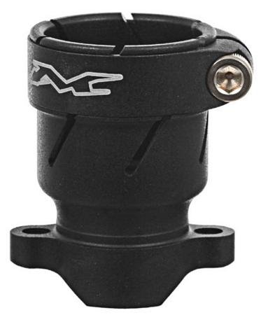 Buy CCM Spyder Heli Clamp No Rise Feed Neck - With Holes - Dust Black Black by CCM