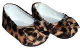 Leopard Print Shoe with Bow - Fits 18