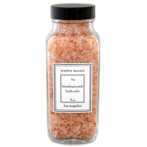 water music - Himalayan Pink Bath Salts - Fig - 8 oz (2 baths)
