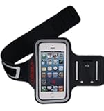 Lifetime Warranty Exclusive Cardiarm Running iPhone 6S | 6 Sports Workout Armband | Also Fits iPhone 5/5S/5C, Galaxy S4 + Key Holder, Water Resistant