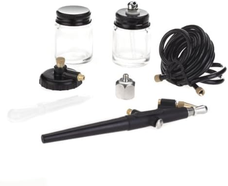 0.8mm Nozzle Air Brush Airbrush Spray Sprayer Painting Tool Kit for Art Paint