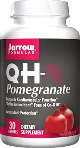 Jarrow Formulas Nutritional-Supplements, QH Pomegranate, 30 Count