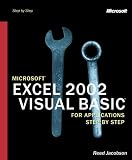 Microsoft  Excel 2002 Visual Basic  for Applications Step by Step (Step by Step (Microsoft)) Reed Jacobson