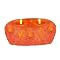 Natural Ionic Crystal Himalayan Salt 2-Candle Candleholder