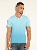 GUESS Dip-Dye V-neck Tee