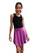 Hippie Skirts - YogaColors Youth Cotton Spandex Jersey High Waisted Wideband Skirt 8253, 10, Dark Orchid