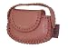Nicole Miller Pink Leather Laced Edge Digital Camera / Cell Phone Case With Hand Strap
