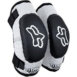 FOX Racing MX PeeWee Titan Youth Elbow Guard Black Silver