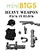 Heavy Weapons Pack (Black) - Custom Minifigure Pieces
