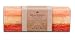 DecoGlow Naturals Light Collection, 10-Inch x 3.5-Inch,  3-Wick Brick Candle, Comforting