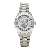Cleveland Indians Ladies Child Sapphire Series Crystal Platinum Watch - MLB Baseball by Game Time