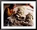 Artisan Creating Traditional Cham Mask, Sichuan, China Framed Art Poster Print by Bill Wassman, 49x39