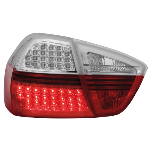 RB27DLRC LED Rückleuchten BMW E90 3er Lim. 05 red clear