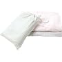 Organic Cotton Gingham Fitted Crib Sheet - Blue