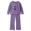 Toddler Girls' Hanes 2pc Fleece Set - Viola