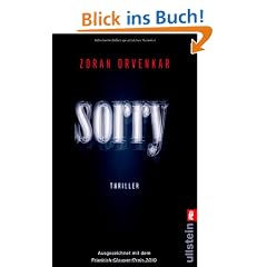 Sorry: Thriller