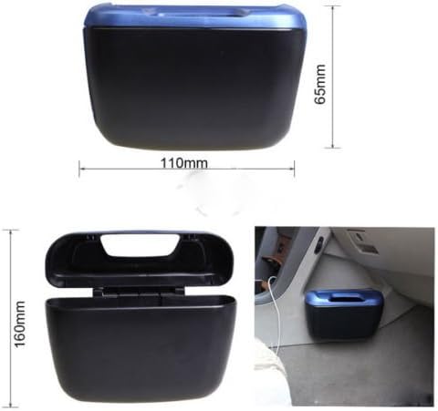 Mini Auto Car Vehicle Trash Rubbish Can Garbage Dust Case Holder Box Waste Bin, 100% Band New and High Quality