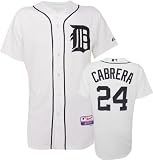 Miguel Cabrera Majestic Home Authentic Onfield Cool Base Detroit Tigers Jersey - 40