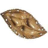 High Quality & Interesting Gift Ideas For Her She Would Love A Stylish & Beautiful Decorative Wooden Dry Fruit & Snack Serving Tray Completely Handmade With Solid Walnut Wood Ideal For Use At Parties Or For Gifting